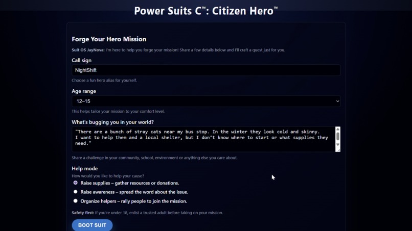 Power Suits C: Citizen Hero – screenshot 2