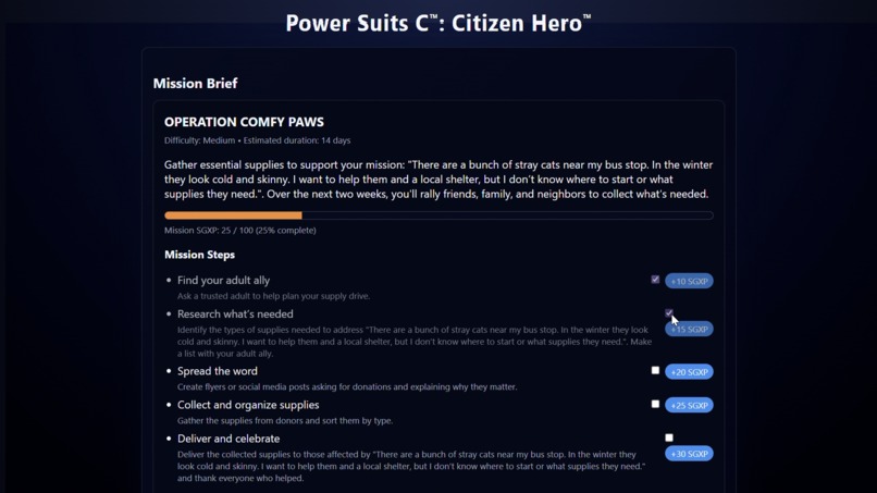 Power Suits C: Citizen Hero – screenshot 4
