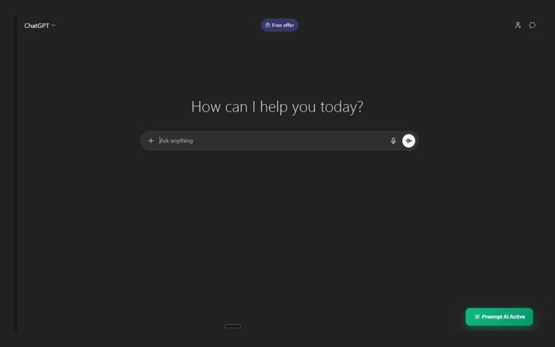 Preempt AI – screenshot 1