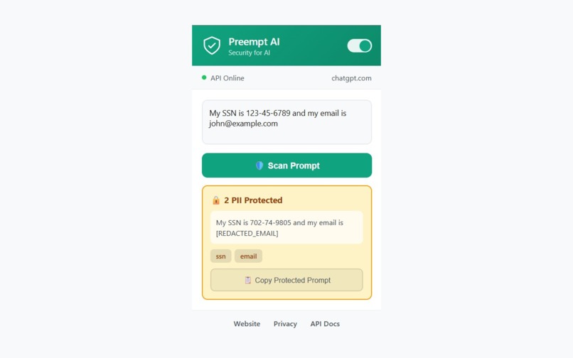 Preempt AI – screenshot 4