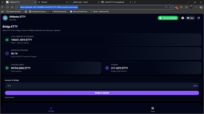 Gitbanks Etty – screenshot 1