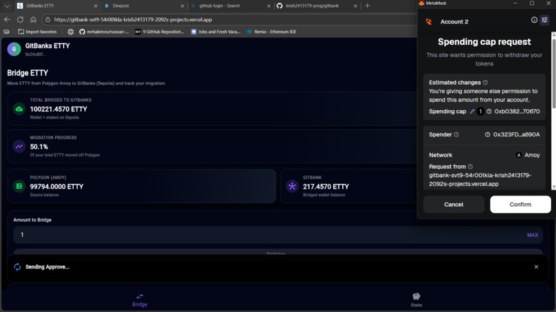 Gitbanks Etty – screenshot 2
