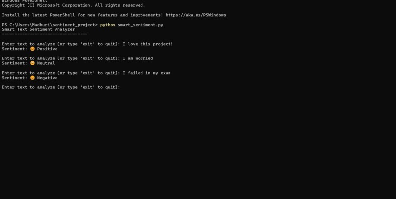 Text Sentiment Analyzer – screenshot 1