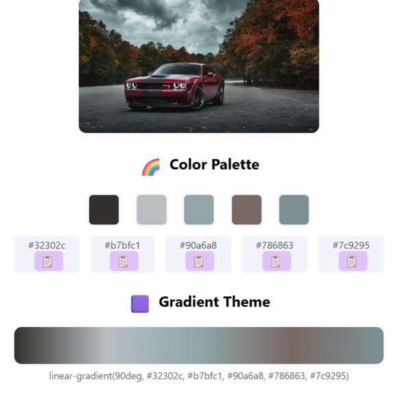 colour_code_extractor – screenshot 1