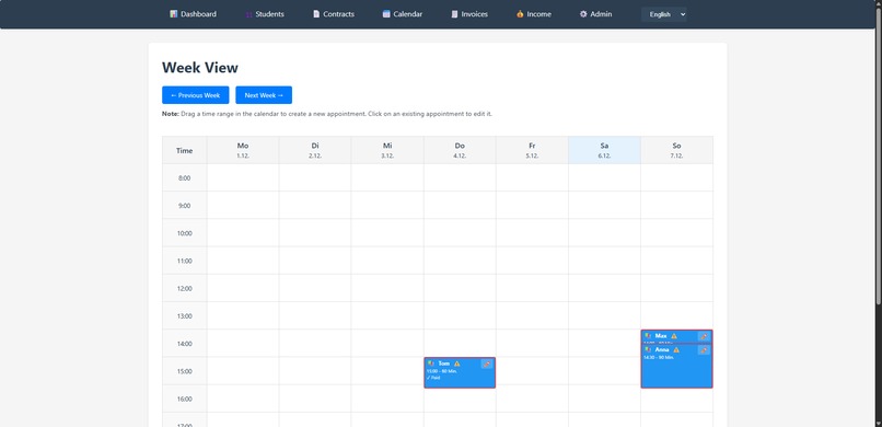 TutorFlow – screenshot 2
