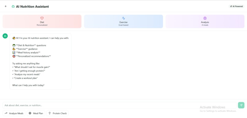 FITSCAN:AL CALORIE AND NUTRITION APP – screenshot 3