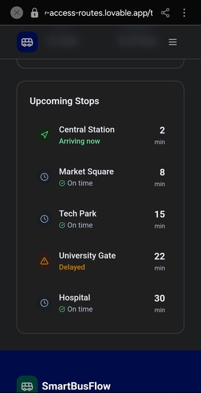 SmartBusFlow – screenshot 4
