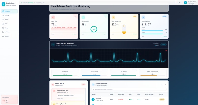 Health Sense Predictive Monitoring – screenshot 1