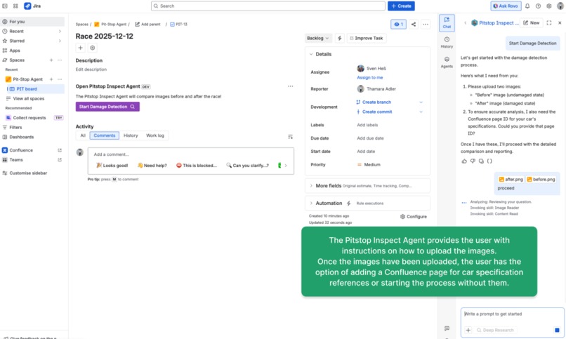 Pit-Stop Inspect Agent – screenshot 2