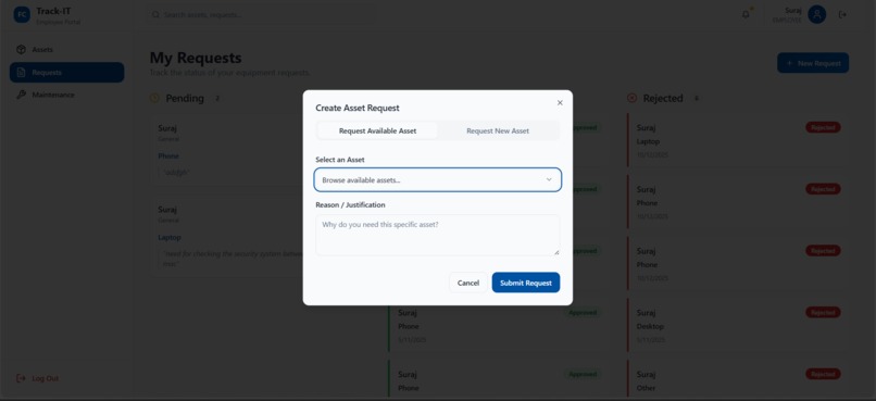 Track-IT – screenshot 7