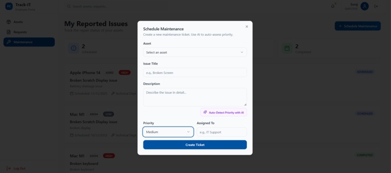 Track-IT – screenshot 8
