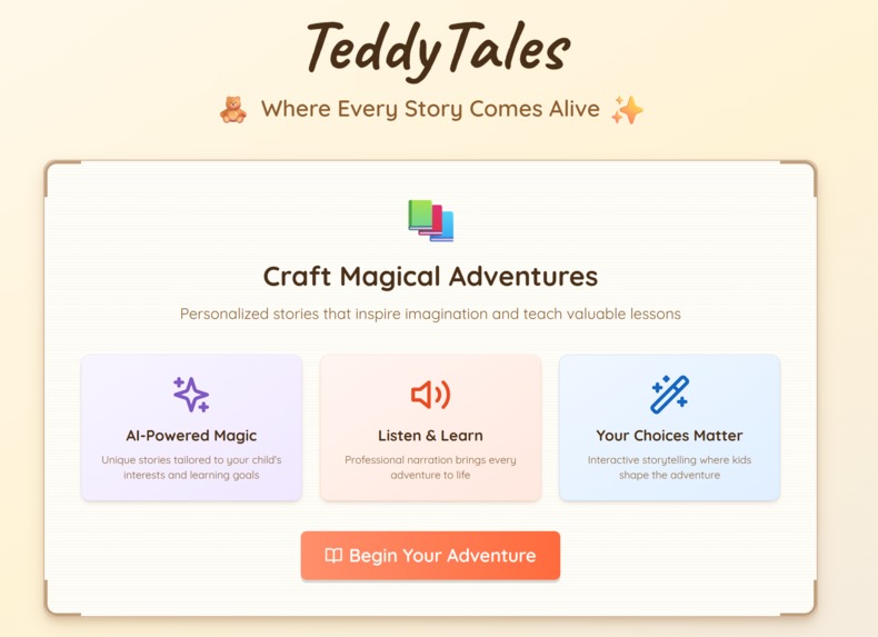 TeddyTales – screenshot 1