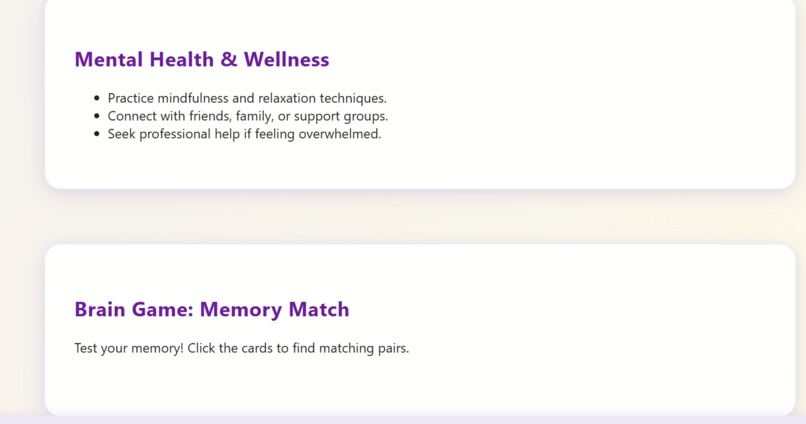 cognitive-cancer-support – screenshot 3