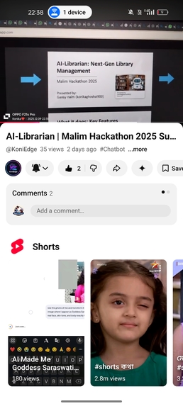 Chatbot librarian – screenshot 3