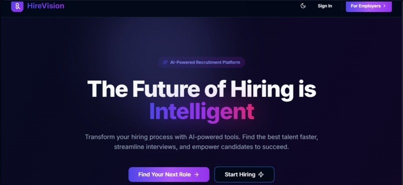 HireVision AI – screenshot 1
