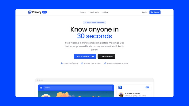 Prereq – screenshot 1