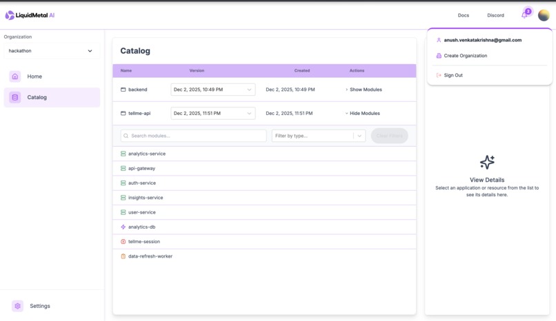 TellMe – screenshot 1