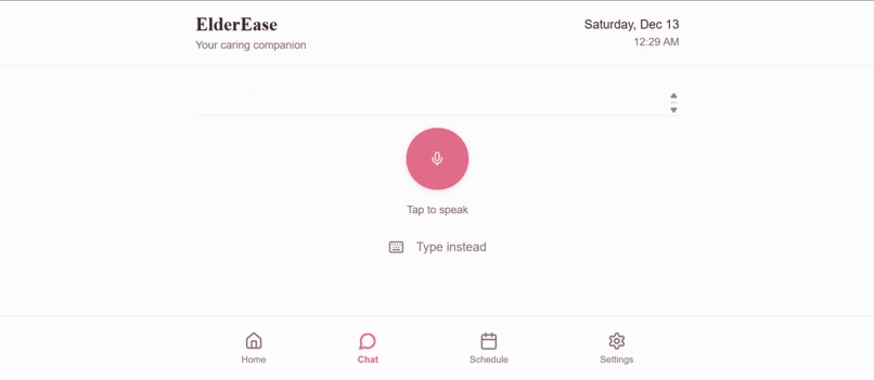 ElderEase – caring for them, one step at a time. – screenshot 1