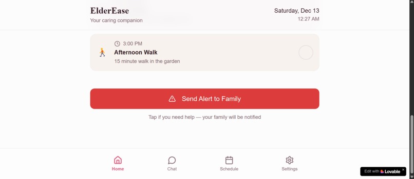 ElderEase – caring for them, one step at a time. – screenshot 5
