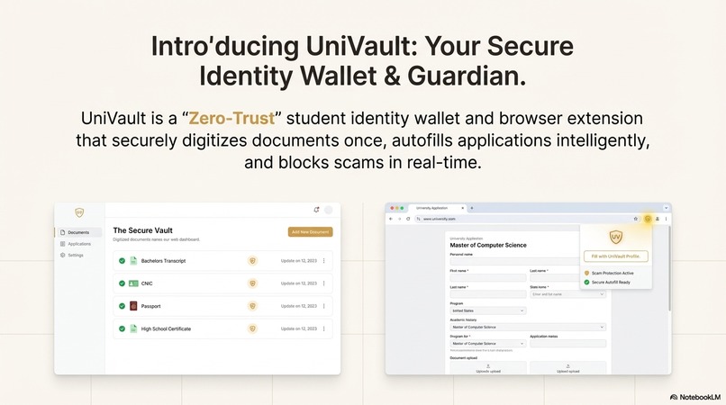 UniVault – screenshot 2