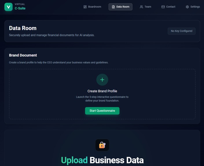 Virtual C-Suite – screenshot 4