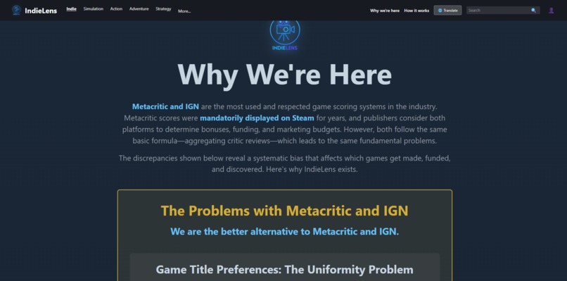 Indielens – screenshot 12