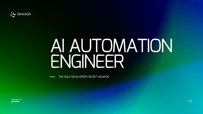 GeniusQA – screenshot 1