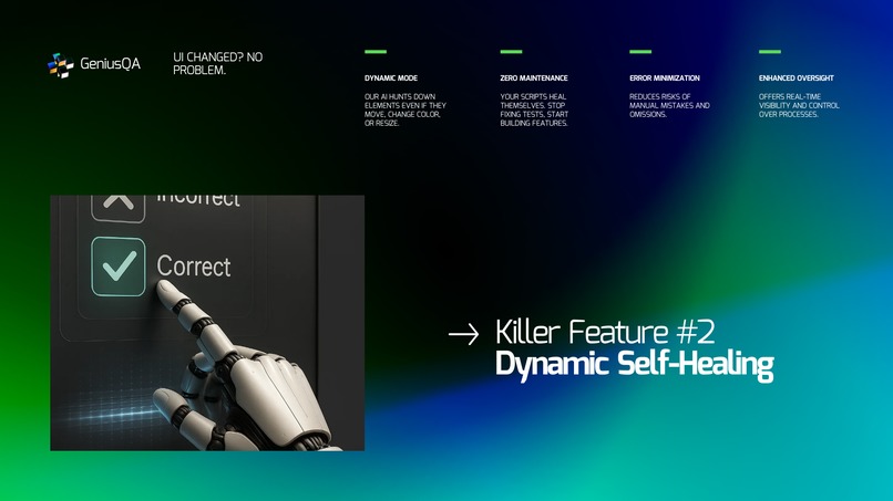 GeniusQA – screenshot 2