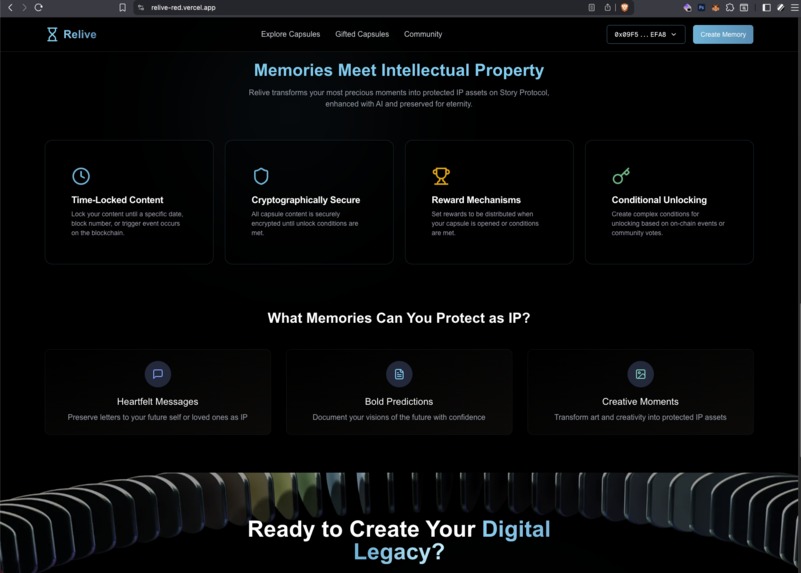 Relive – screenshot 3