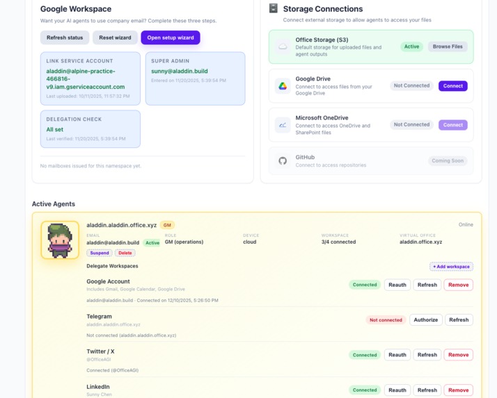 Office.xyz – screenshot 2