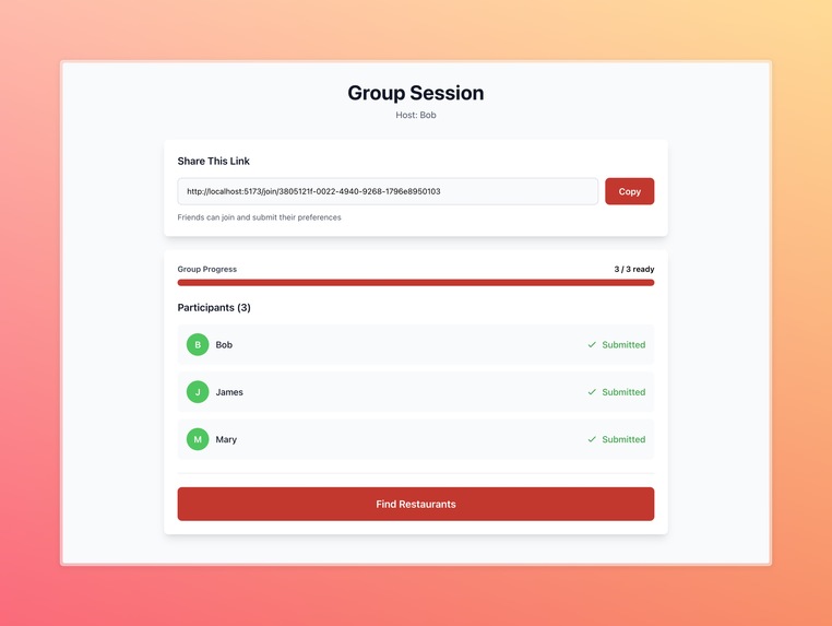 Group Consensus Builder – screenshot 4