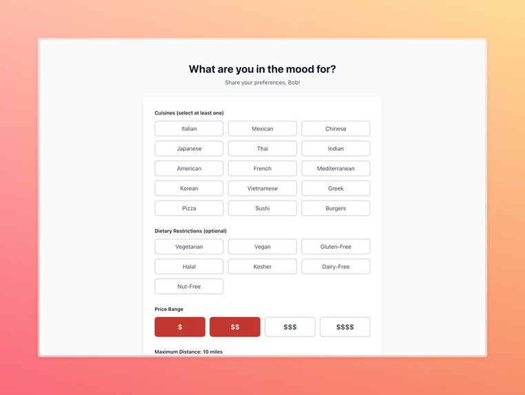 Group Consensus Builder – screenshot 3