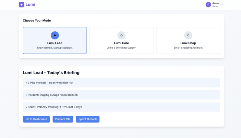 Lumi: AI Life & Work Companion – screenshot 1