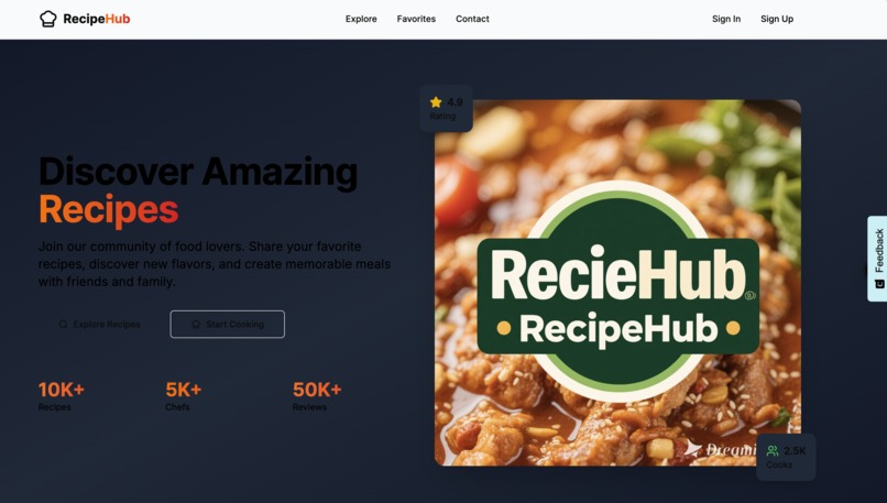 Recipehub – screenshot 1