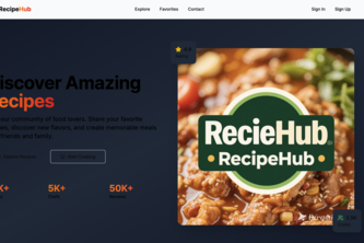 Recipehub