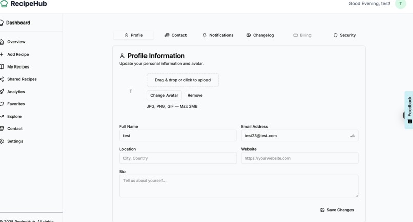Recipehub – screenshot 7