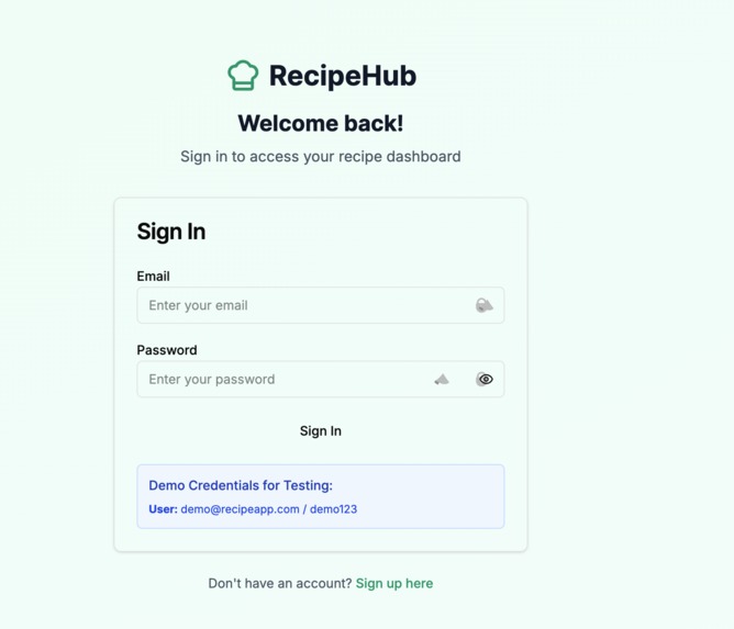 Recipehub – screenshot 3