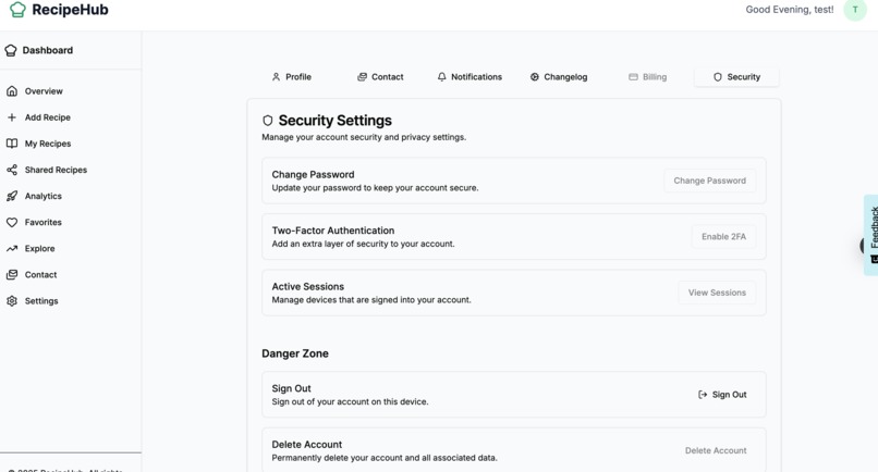 Recipehub – screenshot 4