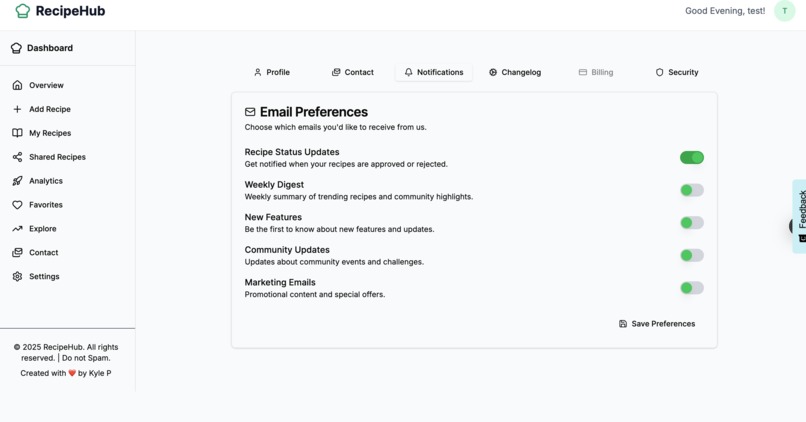 Recipehub – screenshot 6