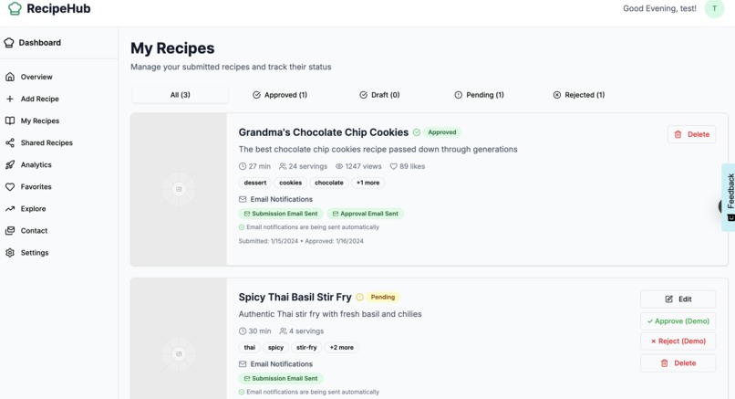 Recipehub – screenshot 10