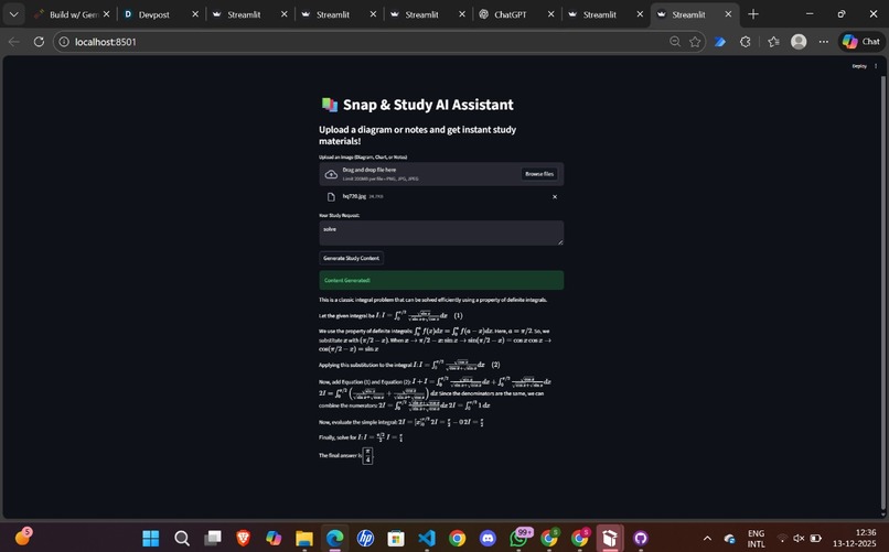 AI study assistant – screenshot 2