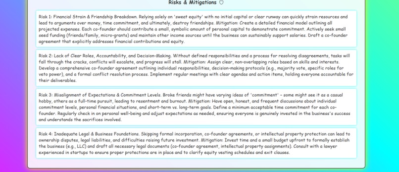 “Bad Idea Insurance” – Roast & Repair for Your Plans – screenshot 4