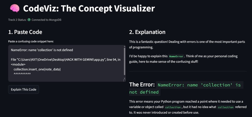 CODE CONCEPT VISUALIZER – screenshot 1