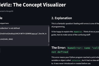 CODE CONCEPT VISUALIZER