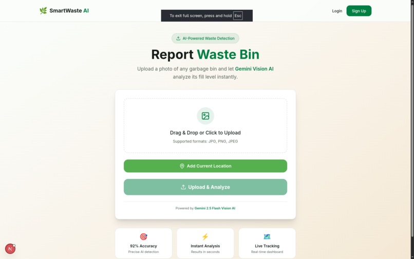 WasteX AI – screenshot 1
