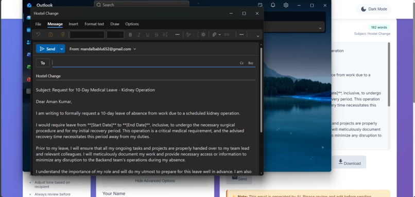 AI-EMAIL-ASSISTANT – screenshot 4