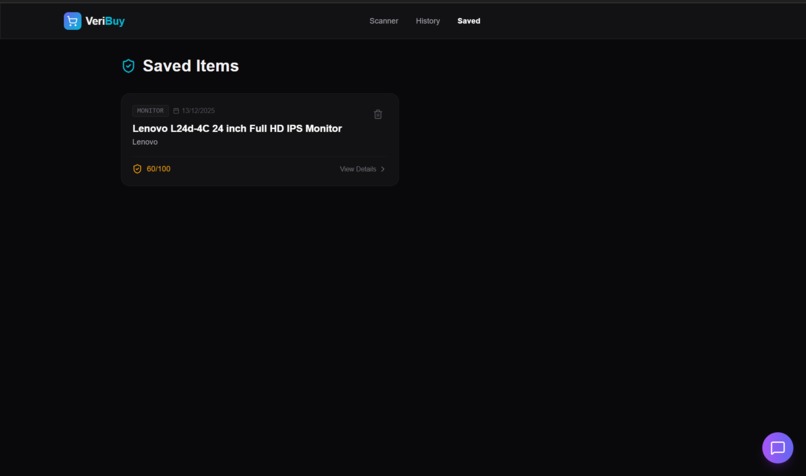 VERIBUY – screenshot 1