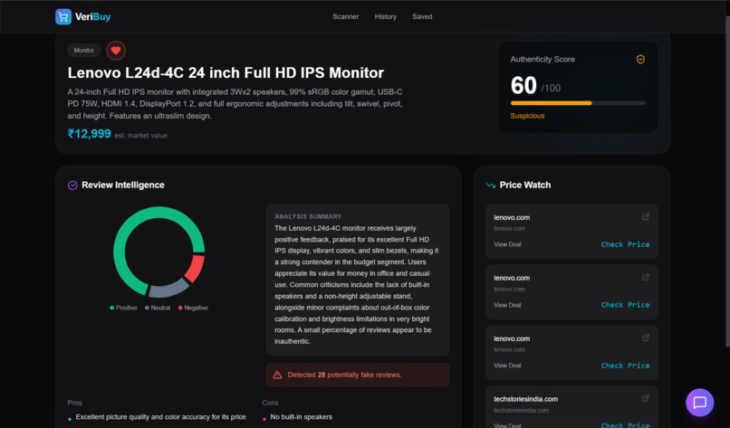 VERIBUY – screenshot 4