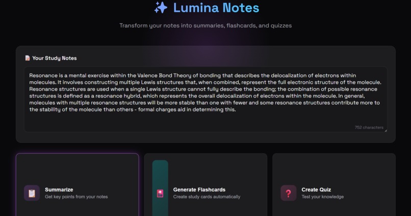 Lumina Notes – screenshot 1