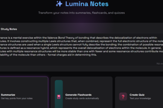 Lumina Notes